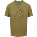 Korda Tričko LE Distressed Logo Tee Olive