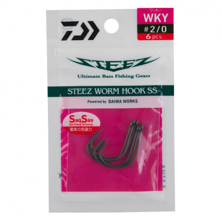 Háček Daiwa Steez Worm Hook SS WKY 