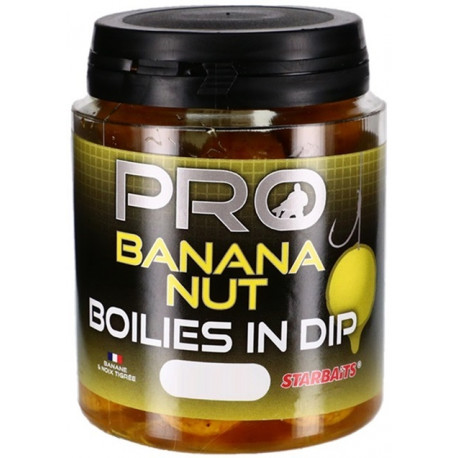 Starbaits Boilies v dipu Pro Banana Nut 150g 20mm