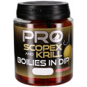 Starbaits Boilies v dipu Pro Scopex Krill 150g