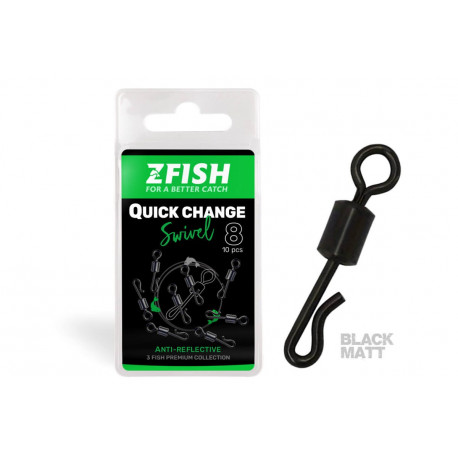 ZFISH Obratlík Quick Change Swivel Matt