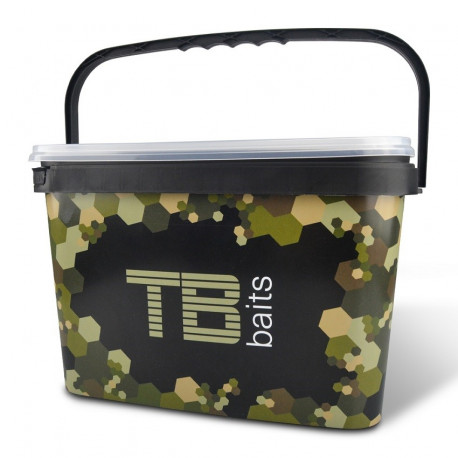 TB Baits Kbelík Hexa Camo 5 L