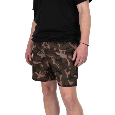 Fox Koupací Kraťasy Black Camo LW Swim Shorts