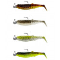 Savage Gear Gumová Nástraha Cannibal Shad Clearwater Mix 4+4 8cm 5g