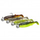 Savage Gear Gumová Nástraha Cannibal Shad Clearwater Mix 4+4 8cm 5g