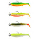 Savage Gear Gumová Nástraha Cannibal Shad Darkwater Mix 4+4 - 8cm 5g