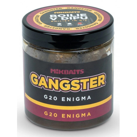 Mikbaits Boilie v Dipu Gangster G20 Enigma 250 ml